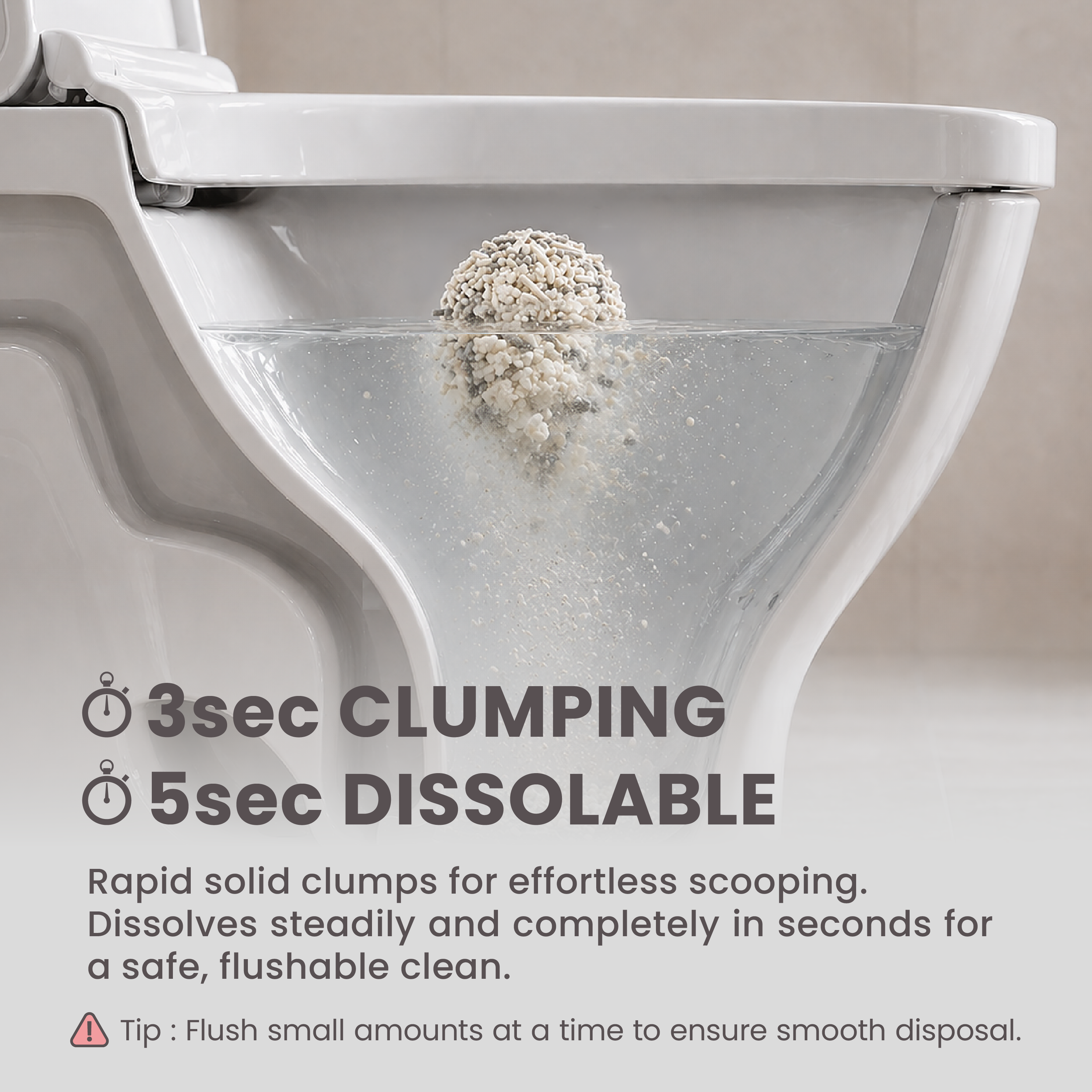 Product Deep Dive_CLUMP & FLUSHABLE
