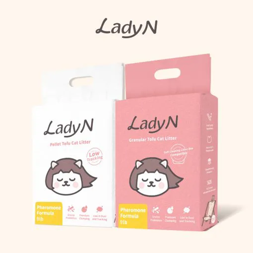 Pheromone Tofu Cat Litter - Lady N US