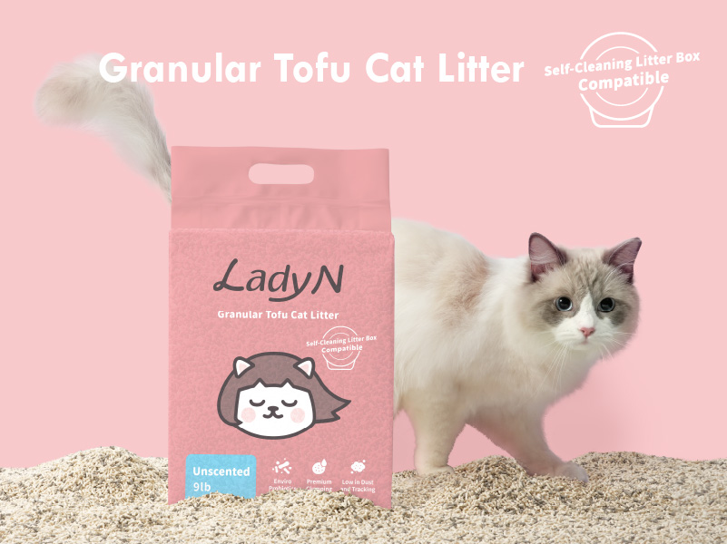 Granular Tofu Cat Litter - Lady N US