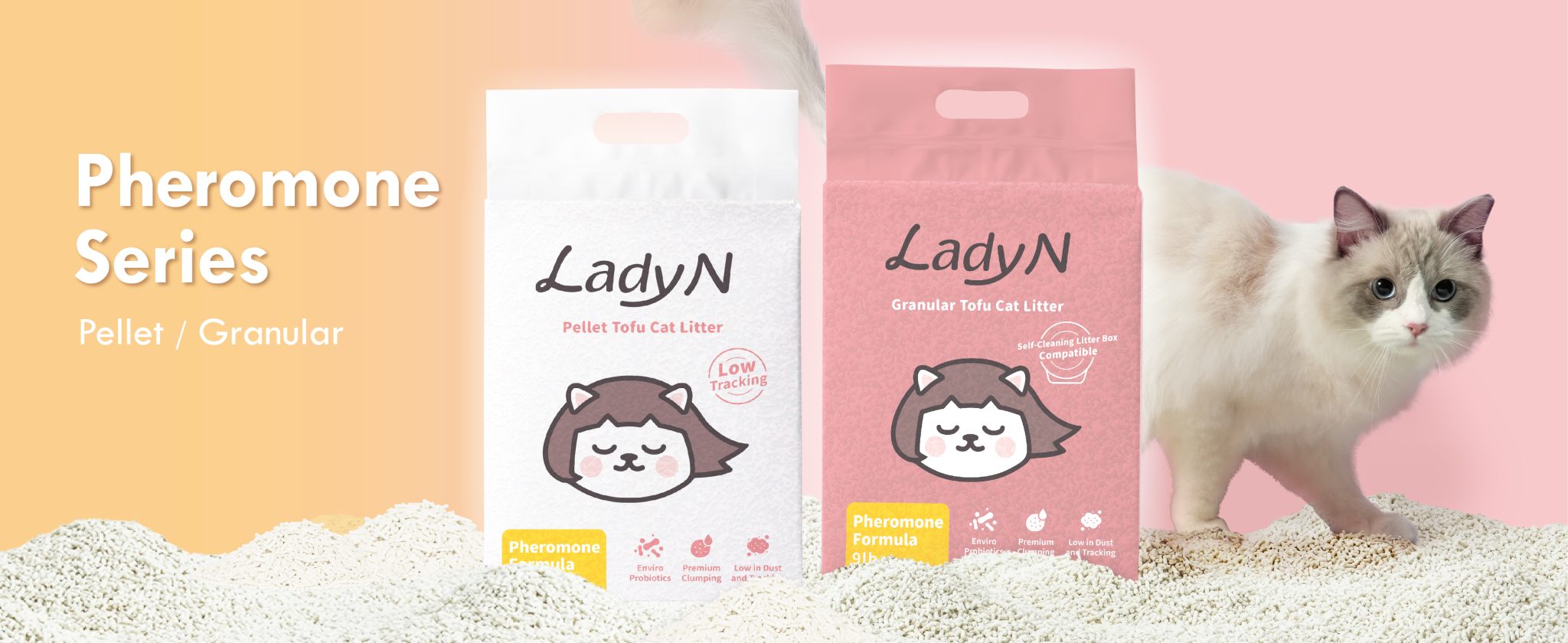 Photo inspiration: Picture Idea: Pheromone Tofu Cat Litter