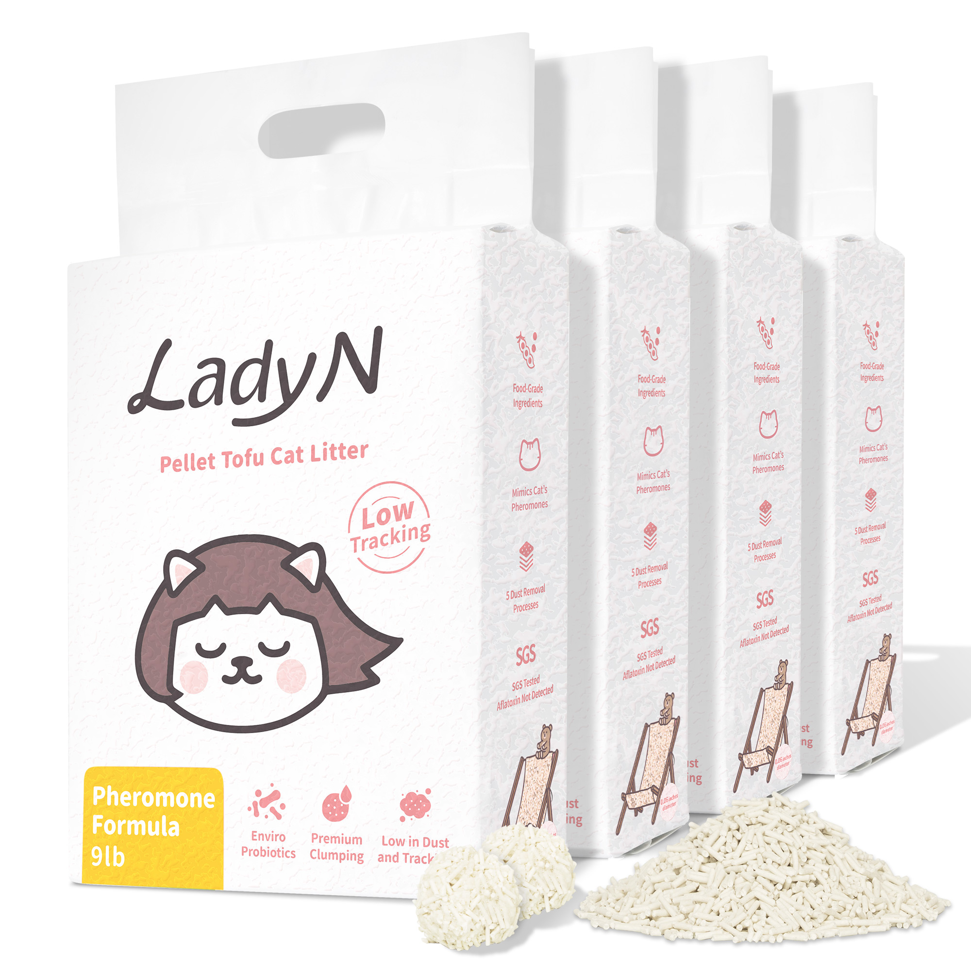 Pheromone Tofu Cat Litter - Lady N US