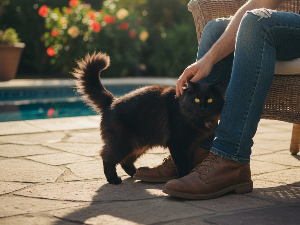 why do cats rub against you