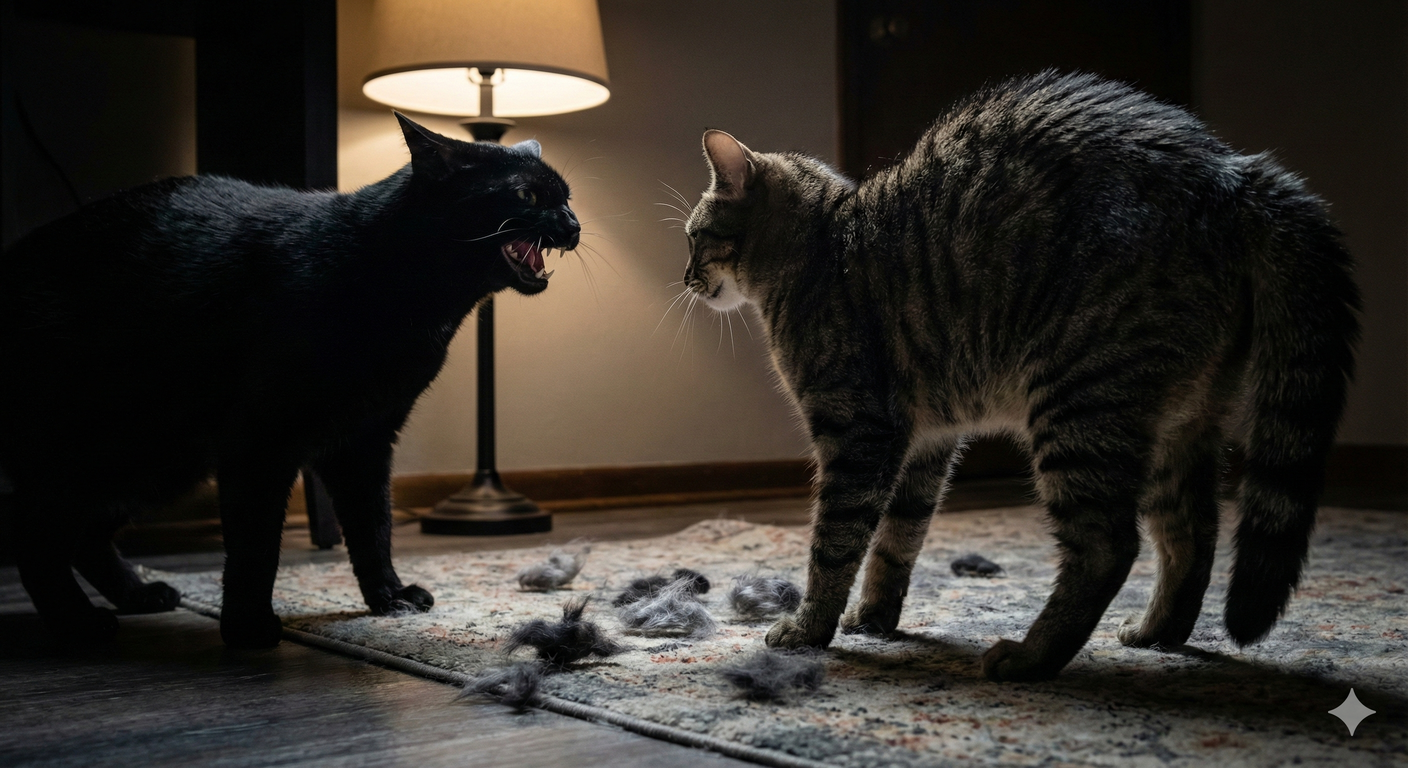 Curated visual reference: Fresh Look at 5 Reasons Why Do Cats Fight Each Other
