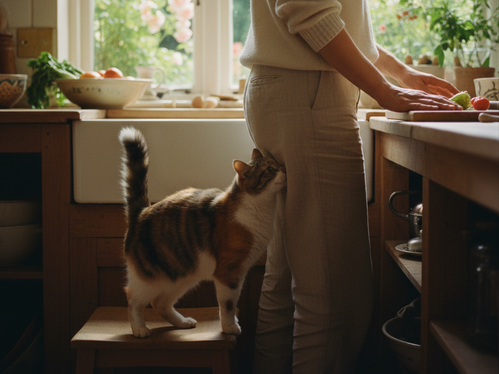 why do cats rub against you