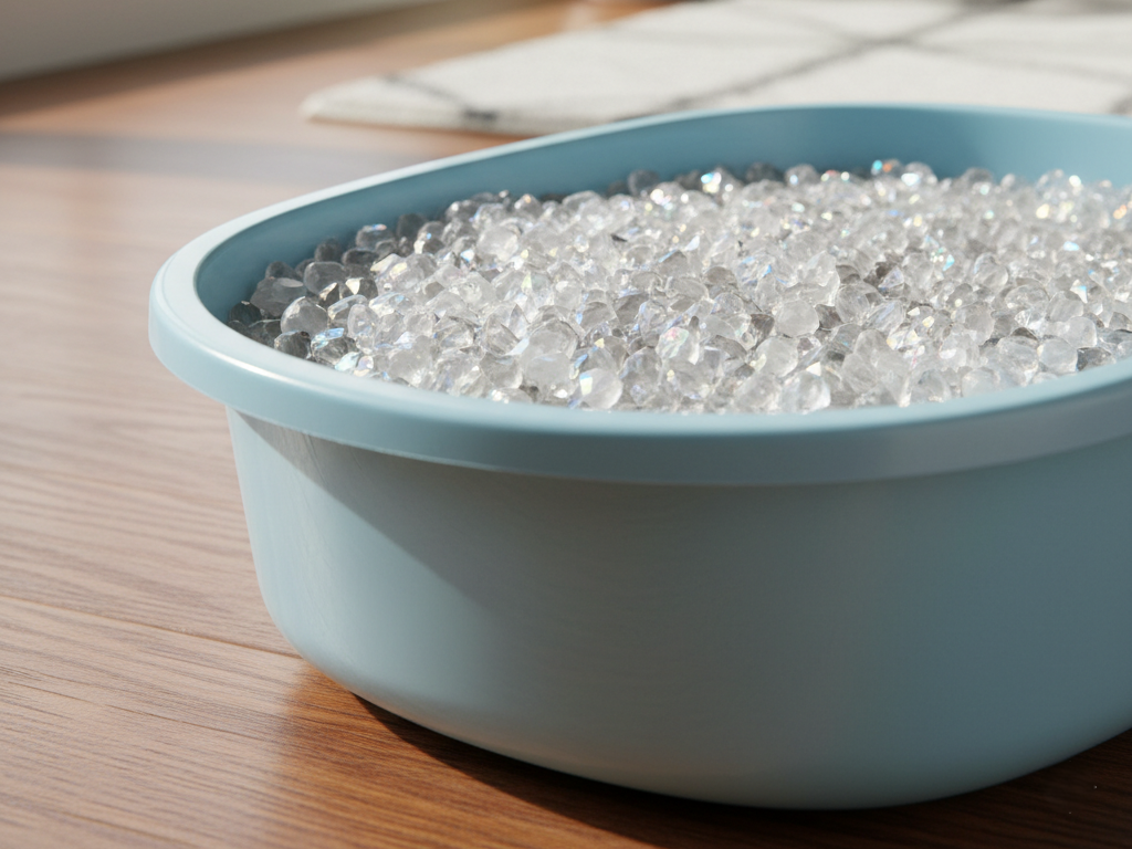 crystal cat litter