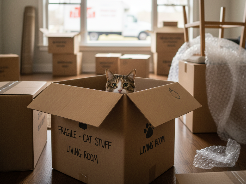 moving with cats