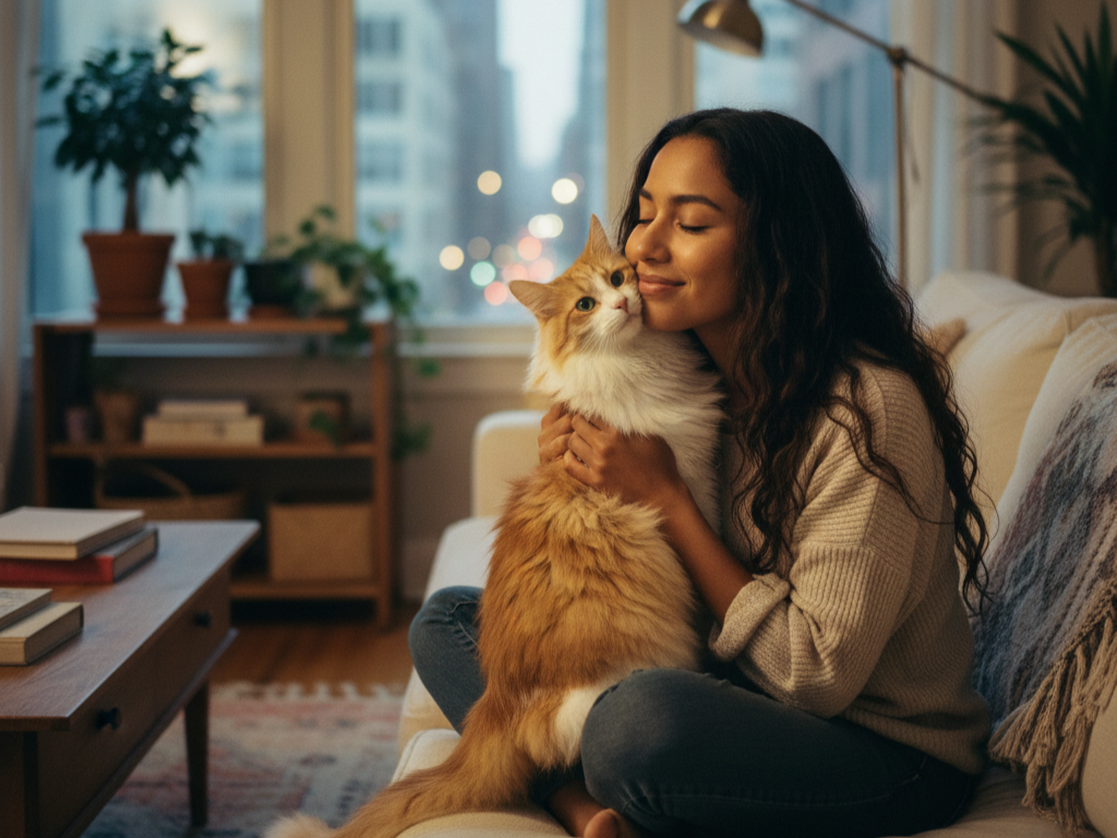 signs your cat loves you