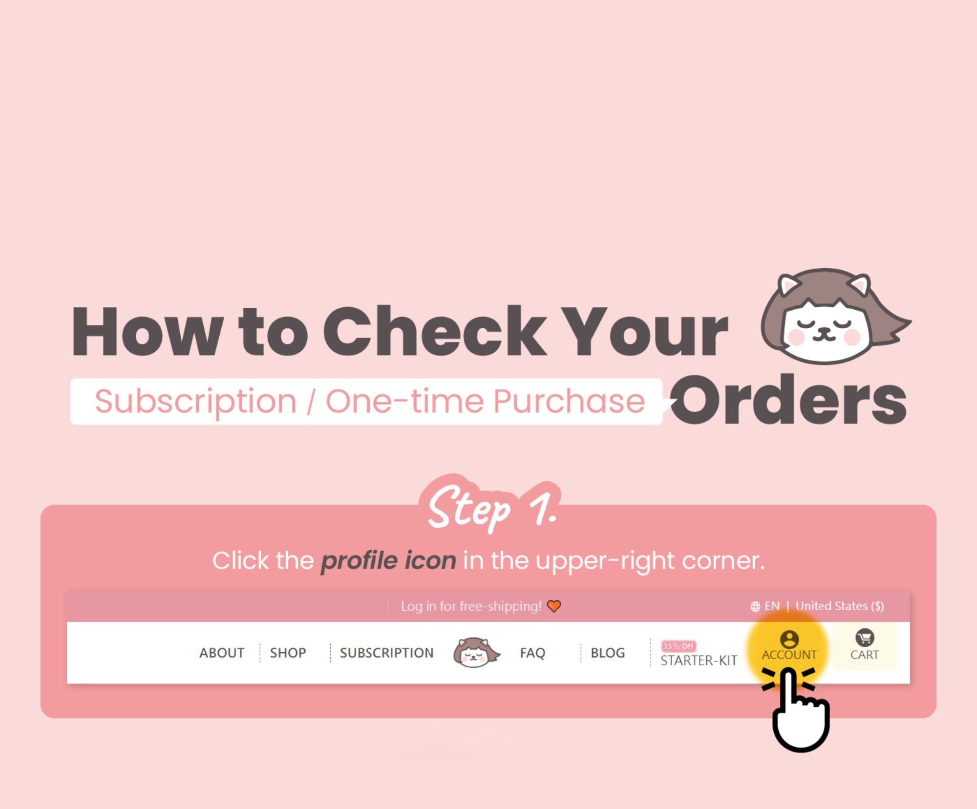 [Lady N] Managing your subscription takes just 4 easy steps - Lady N US