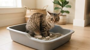 Why Is My Cat Straining in the Litter Box?