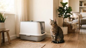 Where to put your cat's litter box